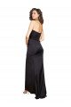Silky Satin One Shoulder Long Sleeveless Evening Dress UK for Sale