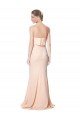 Stretch Crepe Strapless Long Sleeveless Black Tie Evening Dress UK for Sale